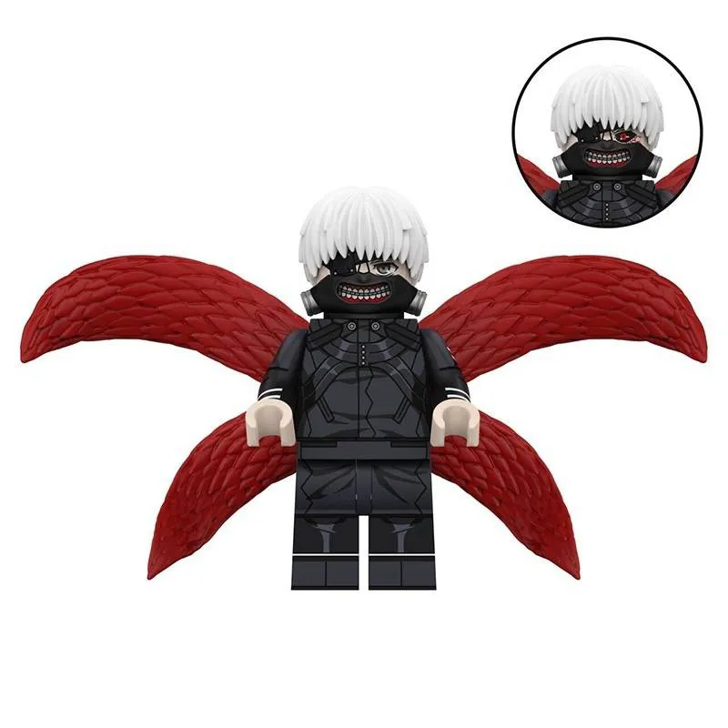 مینی فیگور لگو کن کانکی (Ken Kaneki) مدل AC0005 مینی فیگور لگو کن کانکی (Ken Kaneki) مدل AC0005