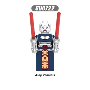 مینی فیگور لگو Asajj Ventress کد GH0722